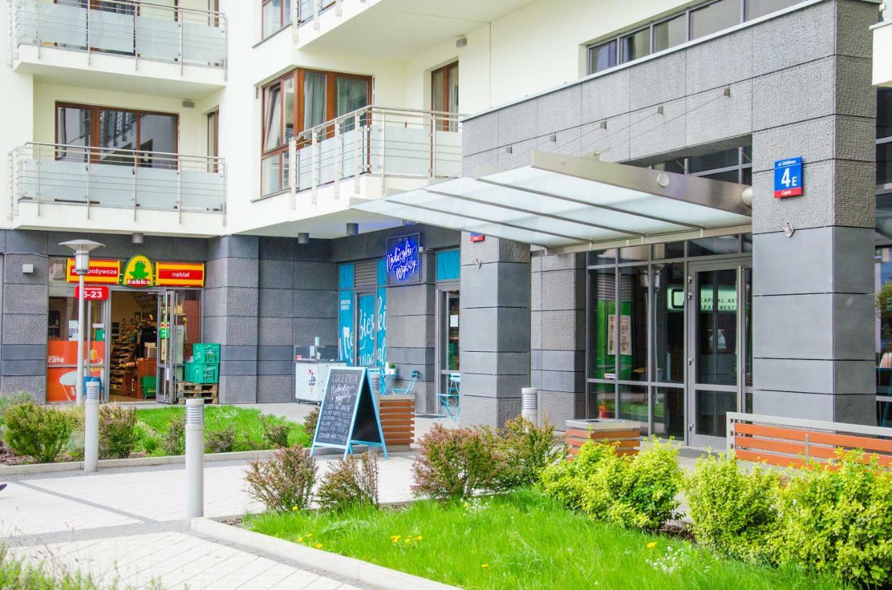 Apartament Centrum Gieldowa Warszawa Eksteriør bilde