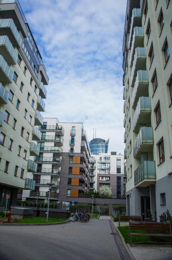 Apartament Centrum Gieldowa Warszawa Eksteriør bilde