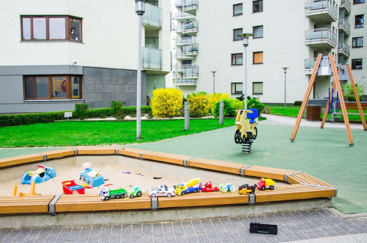 Apartament Centrum Gieldowa Warszawa Eksteriør bilde